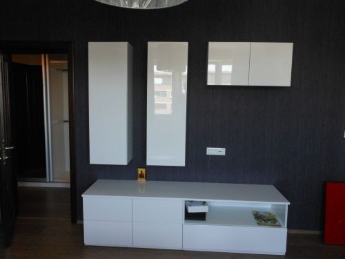 Mobilier La Comanda Living Mdf Vopsit Lucios Corpuri Suspendate Si